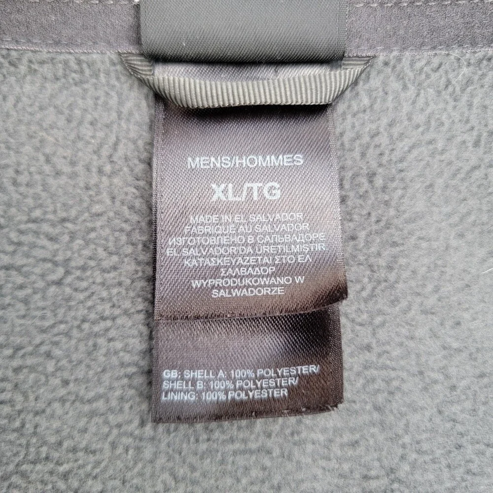 The North Face FlashDry Colorblock Blue/Gray Full Zip Fleece Jacket